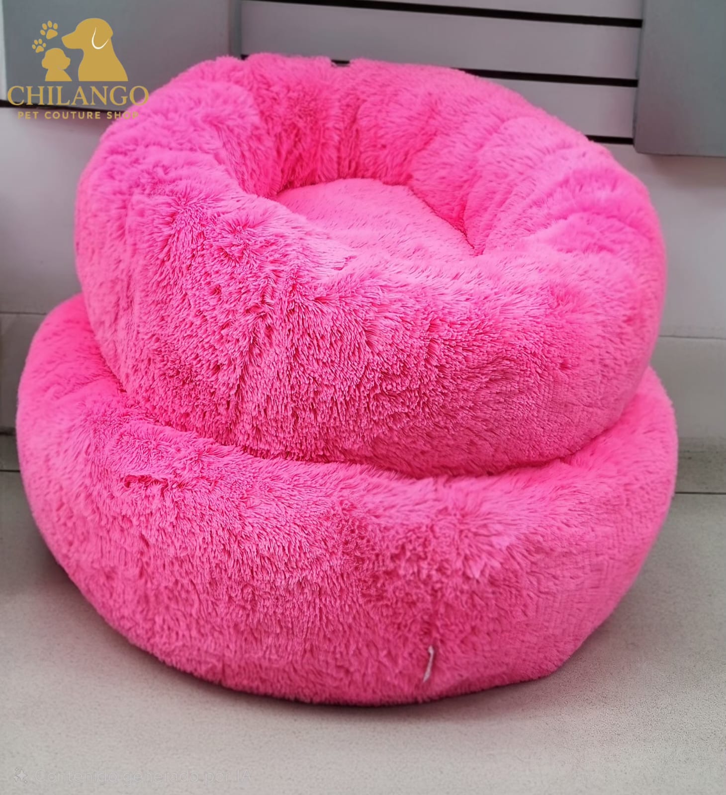 Cama Anti-Estrés para Mascotas – Confort, seguridad y descanso total