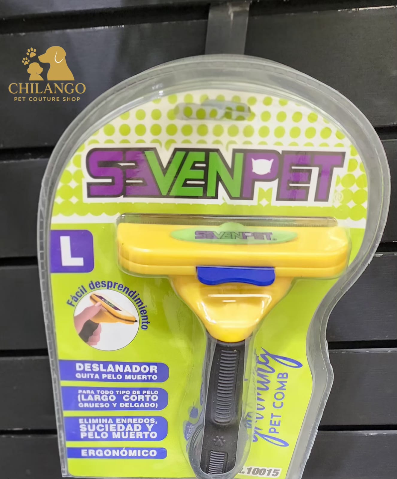 Deslanador Seven Pet Grooming – Reduce la muda y cuida el pelaje
